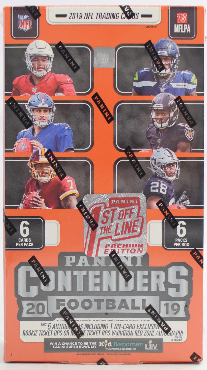 2018 Panini Contenders Football 1st Off The Line