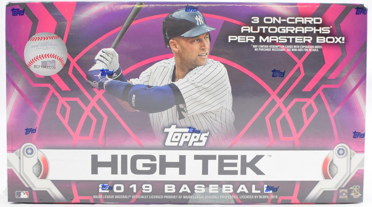 2019 Topps High Tek Baseball 12-Box Case- DACW Live 30 Spot Pick Your ...