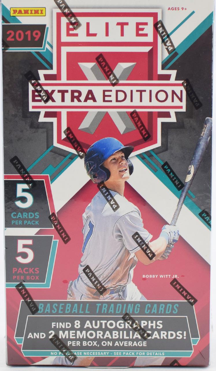 2019 Panini Elite Extra Edition Baseball Hobby Box | DA Card World