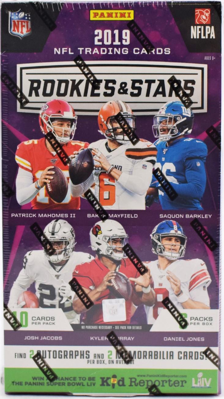 CYBER MONDAY : 2019 Rookies & Stars Football Case PICK YOUR TEAM Group  Break #4429 – PATRIOTS ARE FREE – The Clubhouse