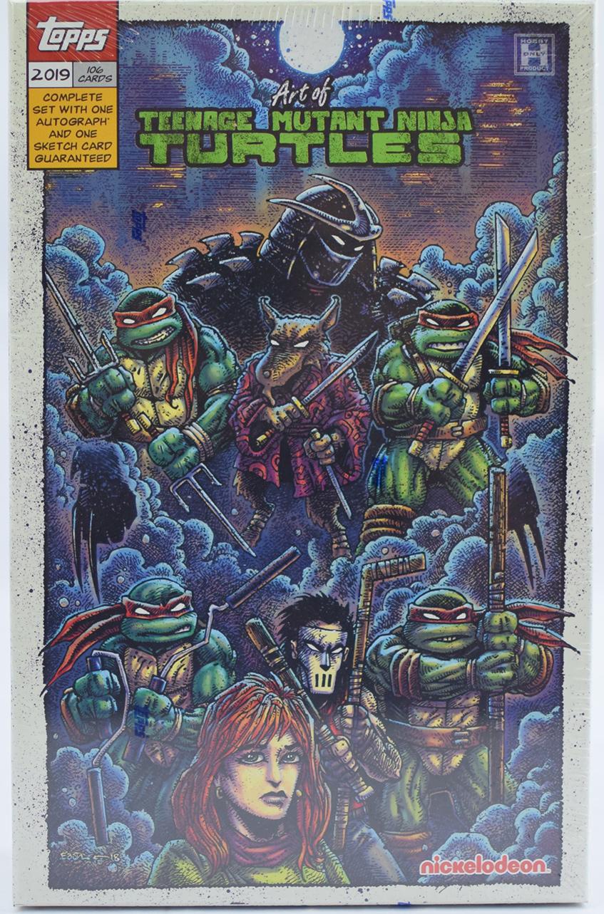 1989 Topps Teenage Mutant Ninja Turtles Complete Collector's Edition Box Set #B 