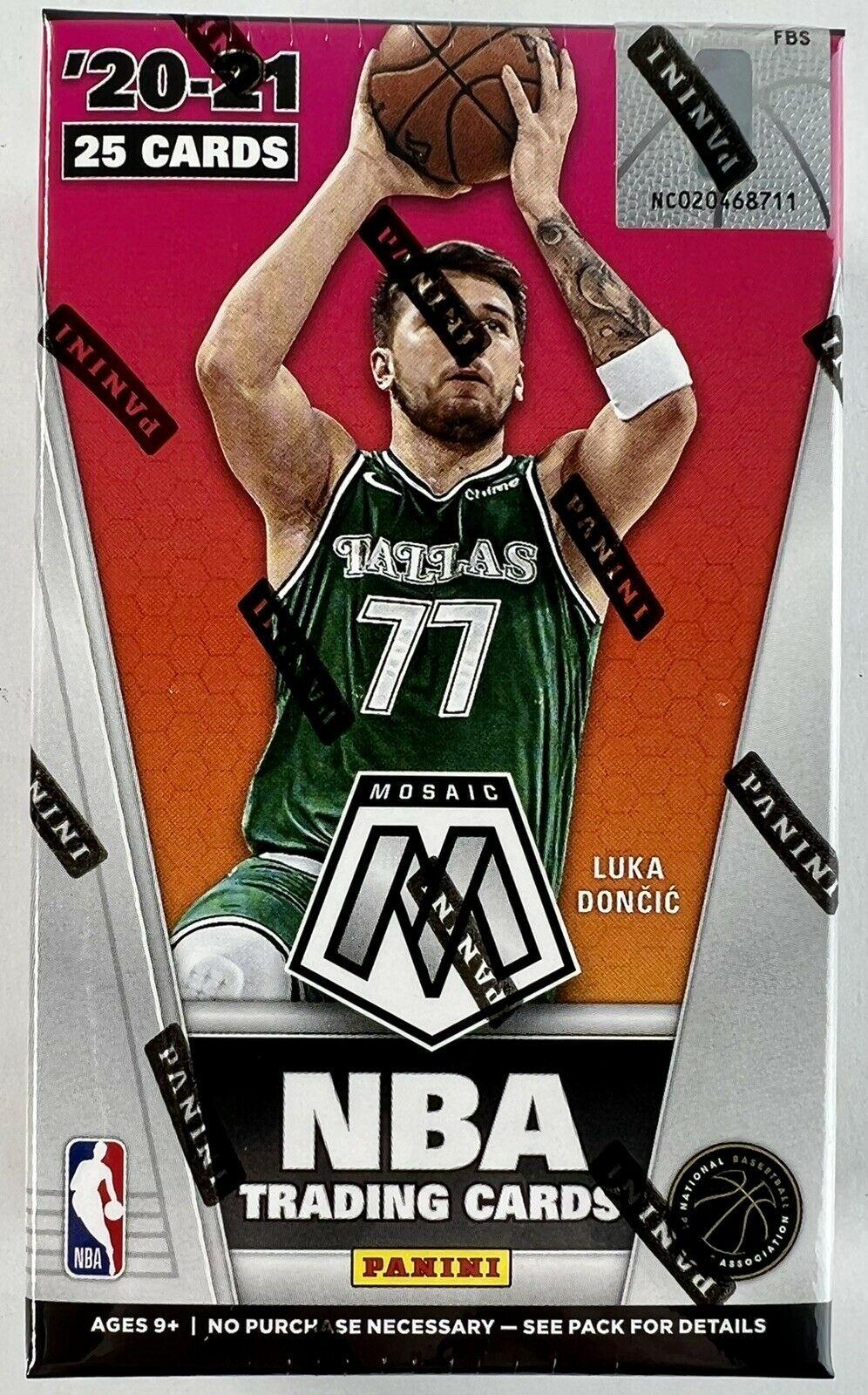 2020/21 Panini Mosaic Basketball Cereal 40Box Case (Reactive Red