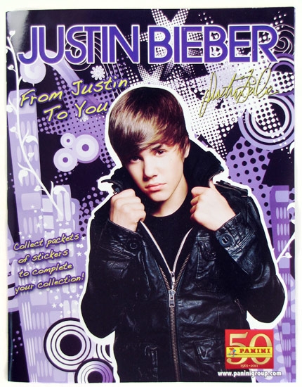 Justin Bieber Sticker Album Combo (Panini 2011) | DA Card World