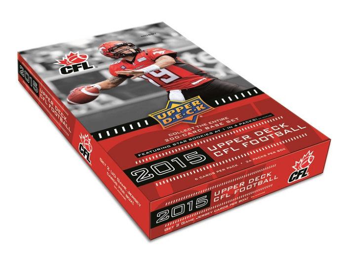 2015 Upper Deck CFL Football Hobby Box DA Card World