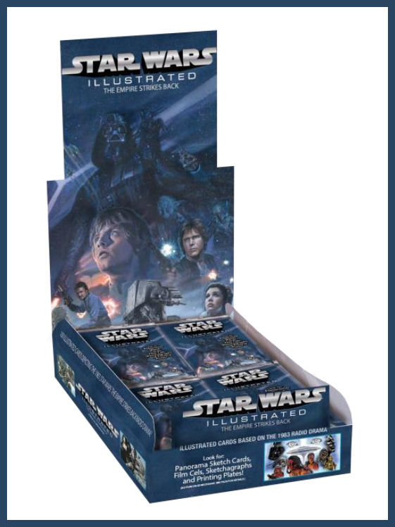 Star Wars Illustrated: The Empire Strikes Back Hobby Box (Topps 2015 ...