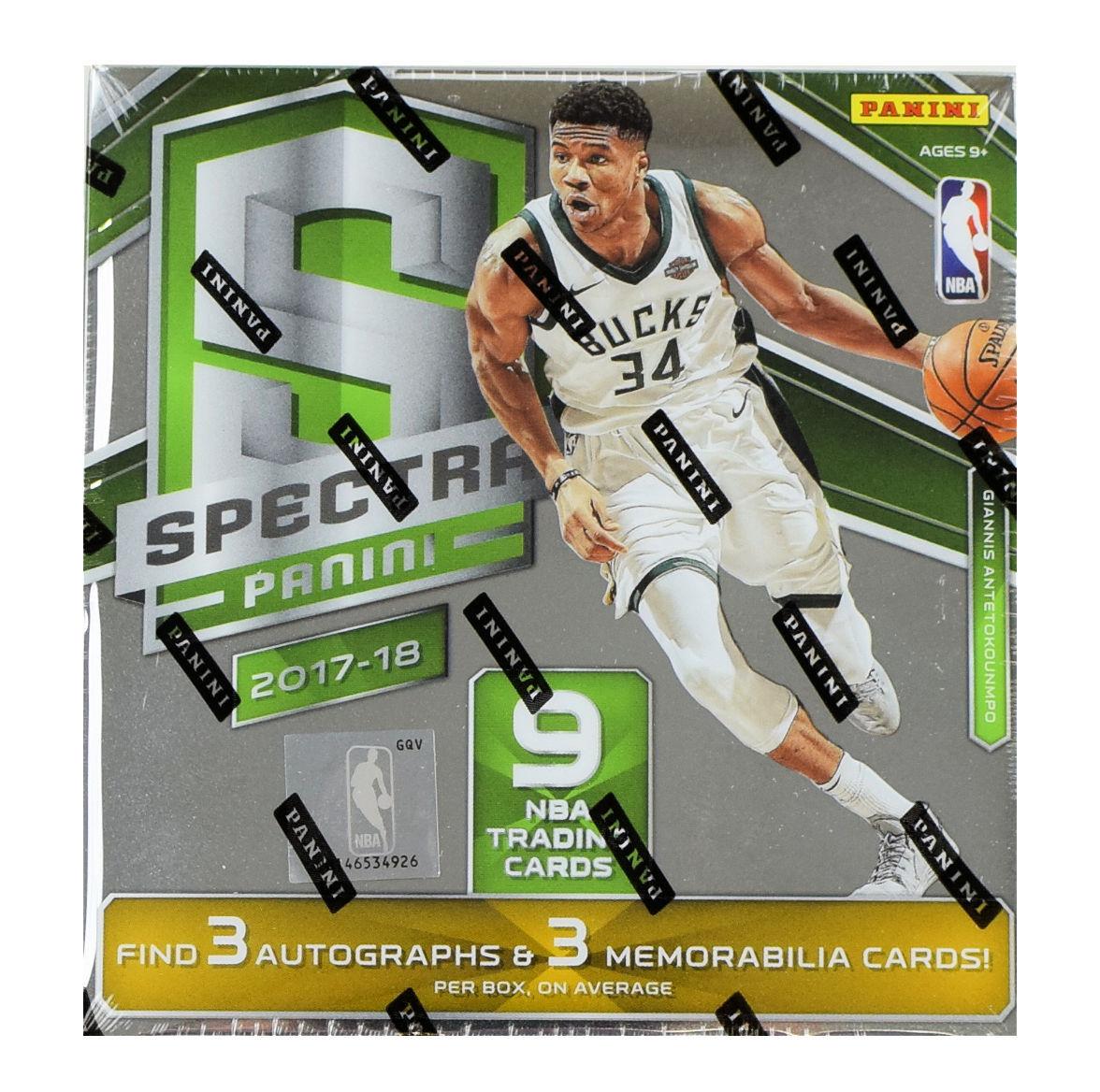 2017/18 Panini Spectra Basketball Hobby Box | DA Card World