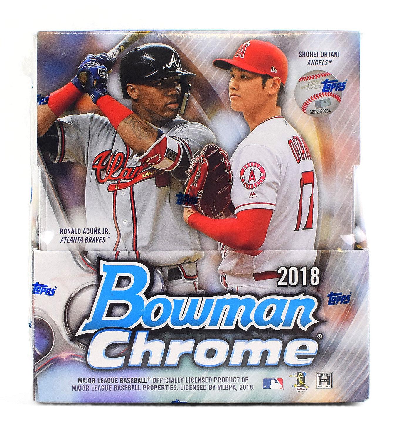 2018 Bowman Chrome Prospects Baseball Part 2 Autographs and Parallel Cards 