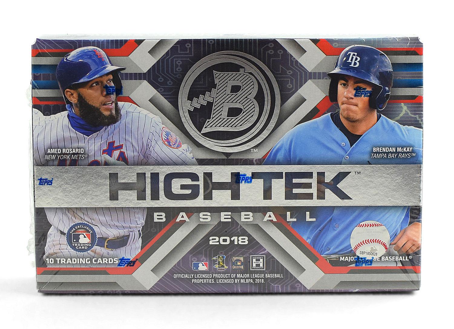 2018 Bowman High Tek Baseball Hobby Box | DA Card World