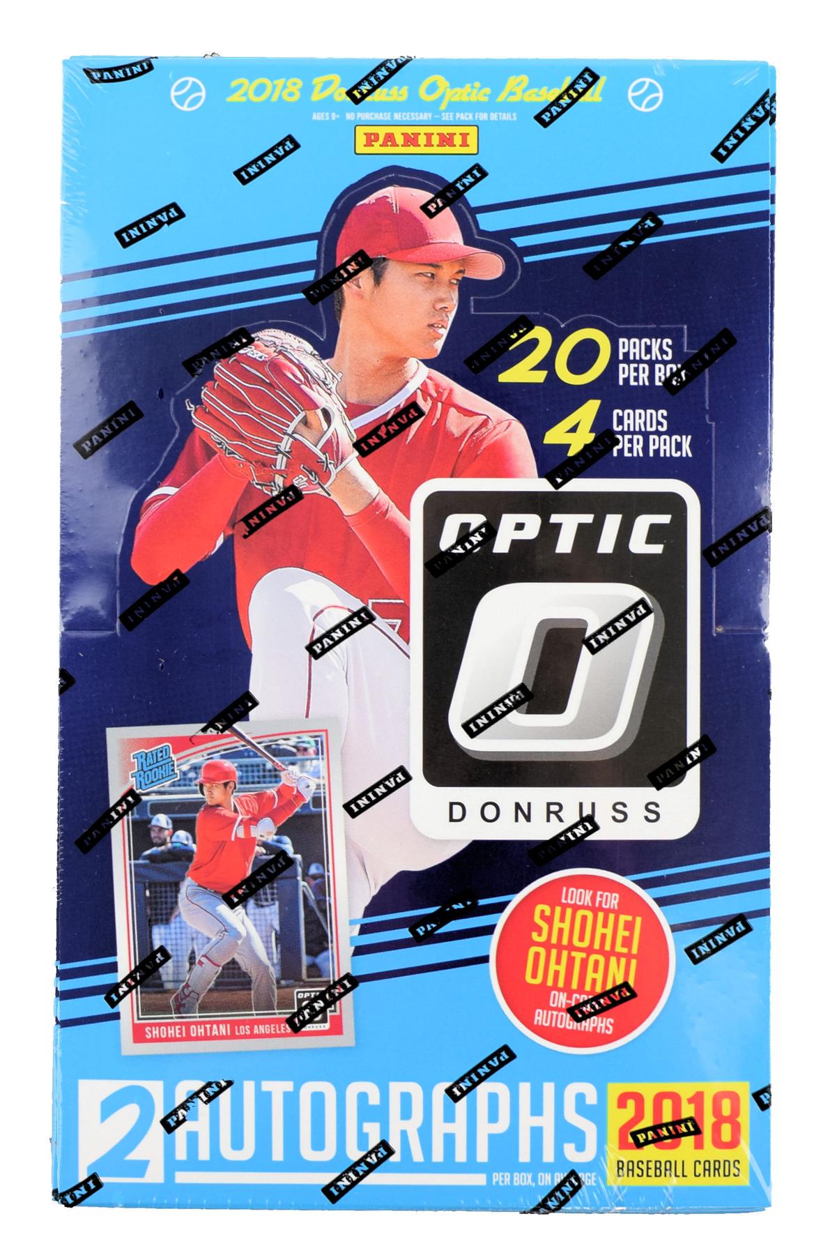 2016 Donruss OPTIC Baseball Factory Sealed FAT Pack Box-96 EXCLUSIVE Insert 4 