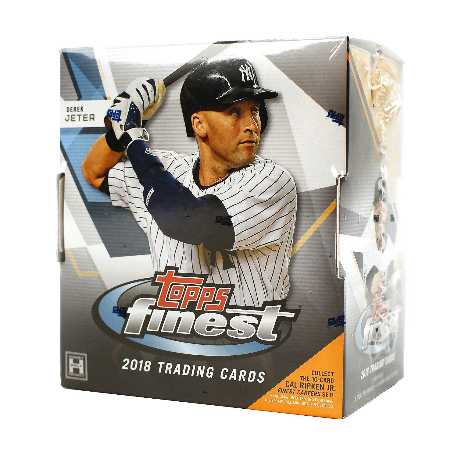 2018 Topps Finest Baseball Hobby Box | DA Card World