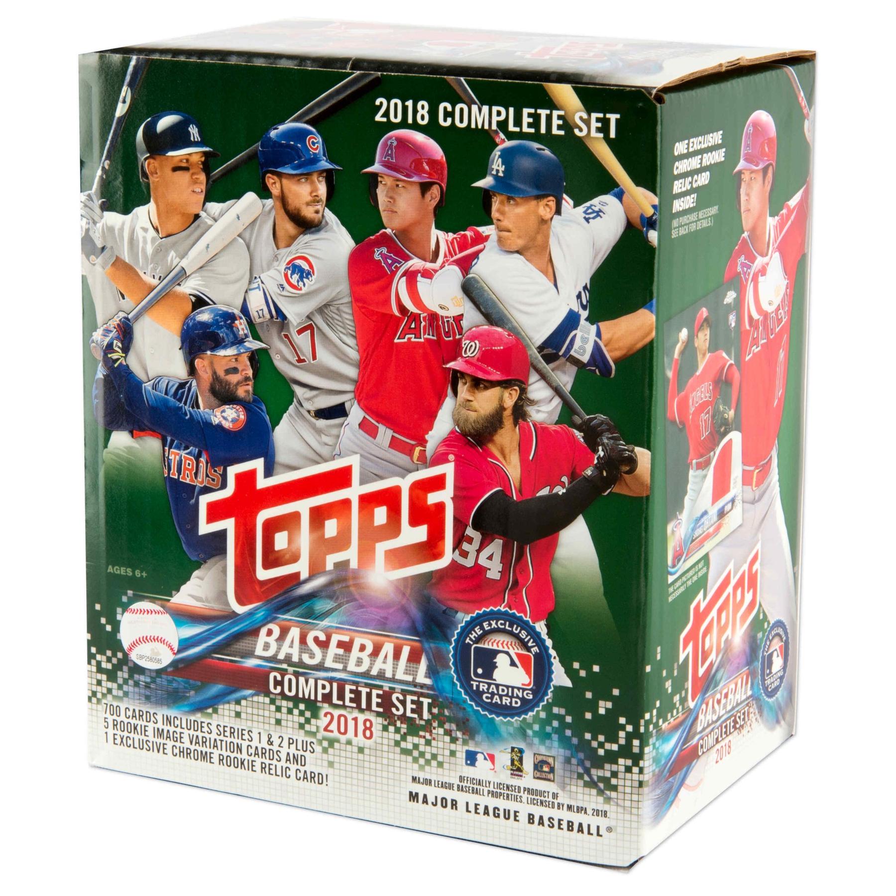 2018 Topps Updates Baseball Walmart Value Box