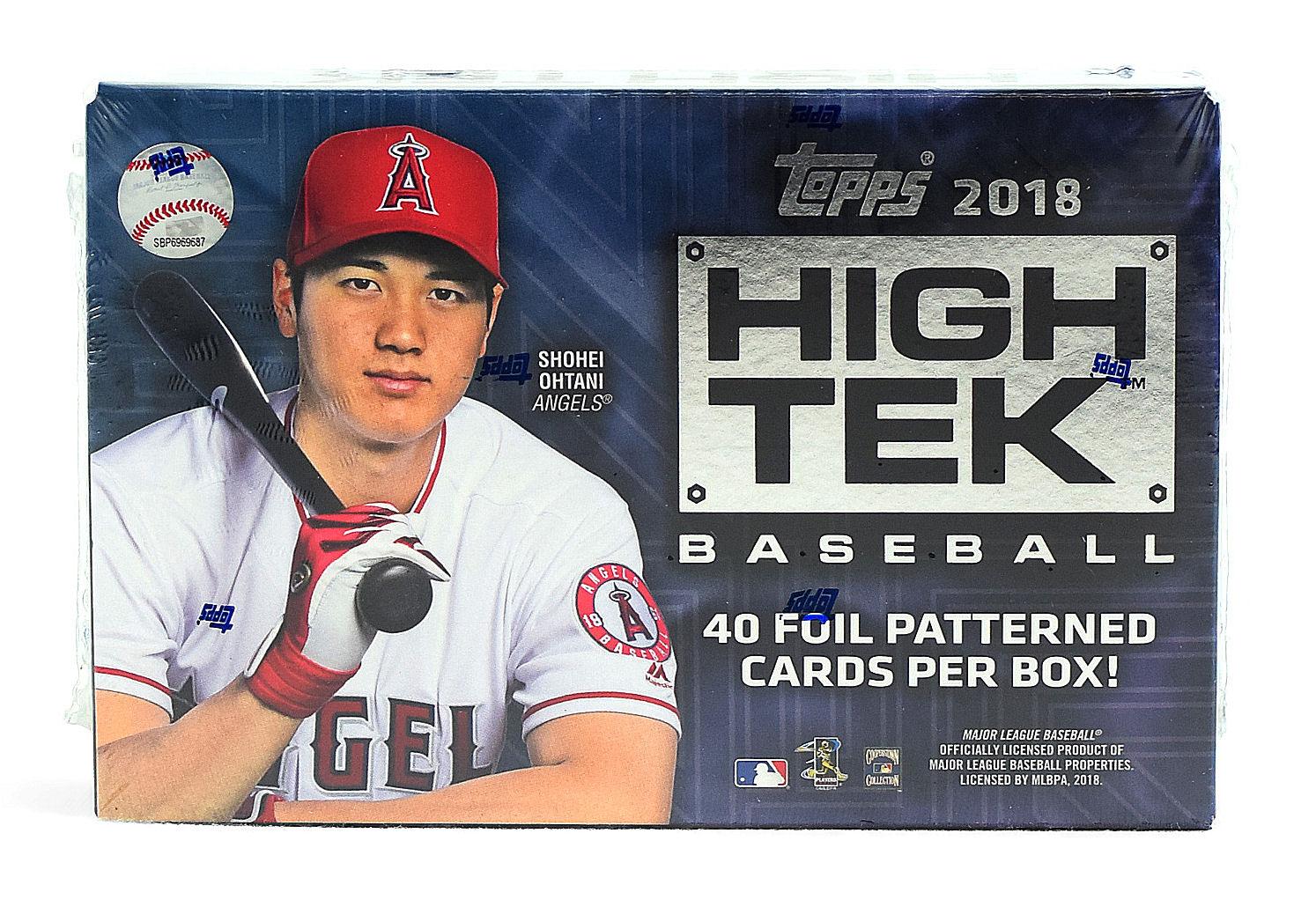 2018 Topps High Tek Baseball Hobby Box | DA Card World