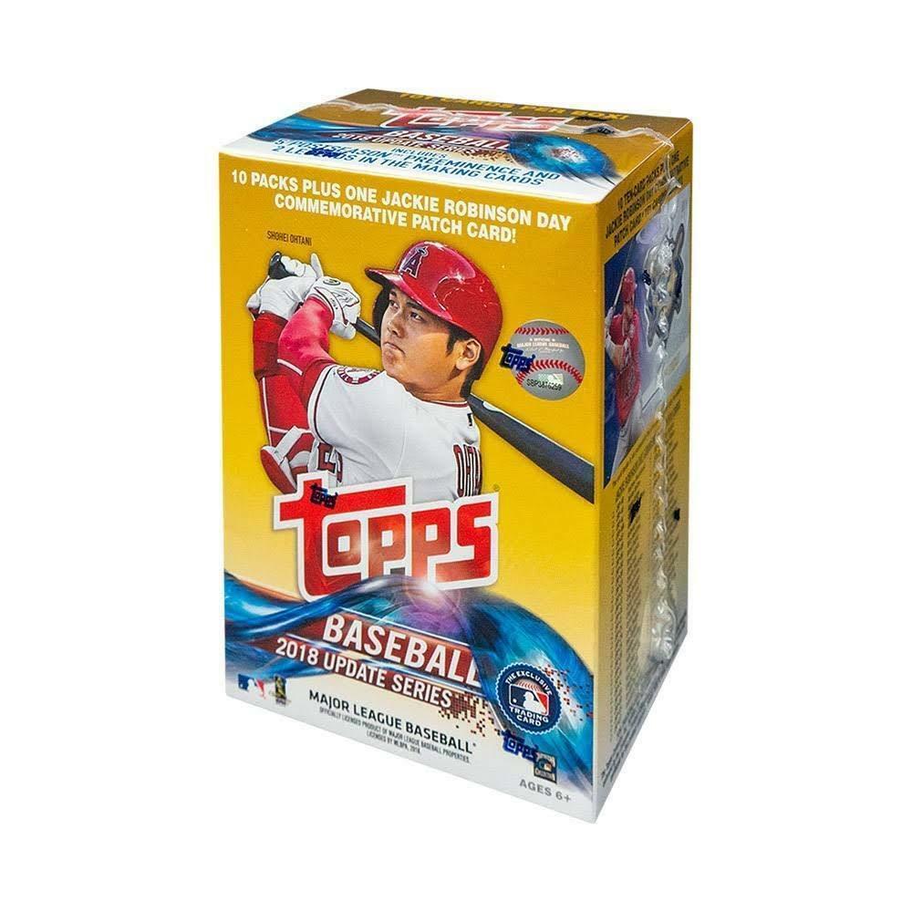 2018 Topps Update Series Baseball 10-Pack Blaster Box (Legends in the ...