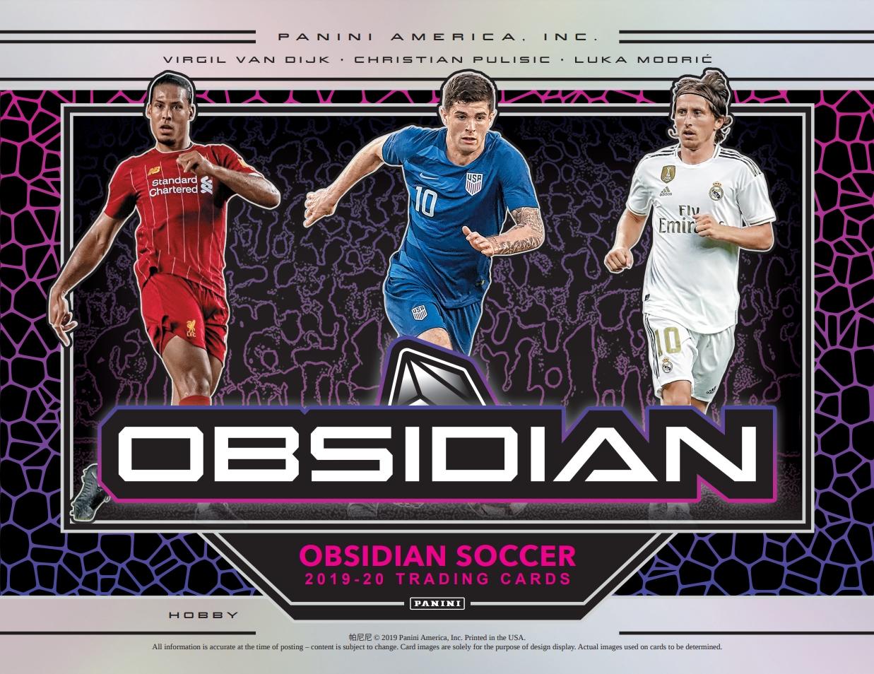 ライトブラウン/ブラック PANINI obsidian soccer 2020-21 未開封