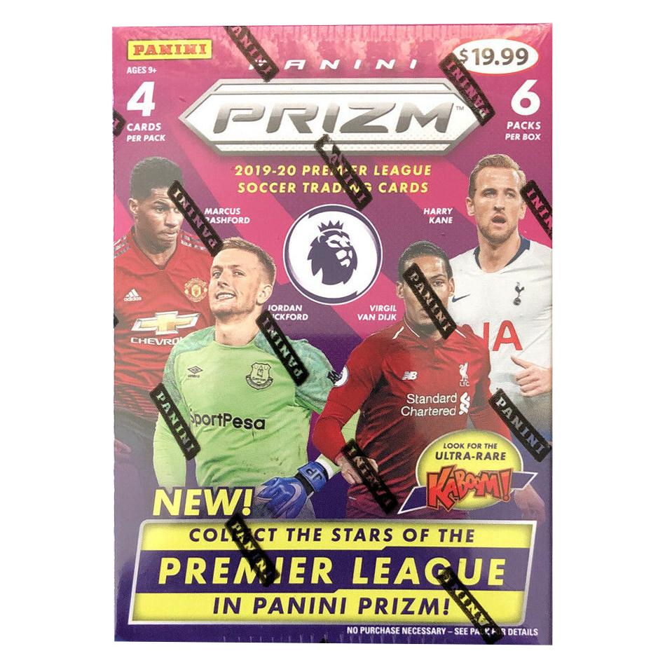 2019/20 Panini Prizm Premier League EPL Soccer 6-Pack Blaster Box