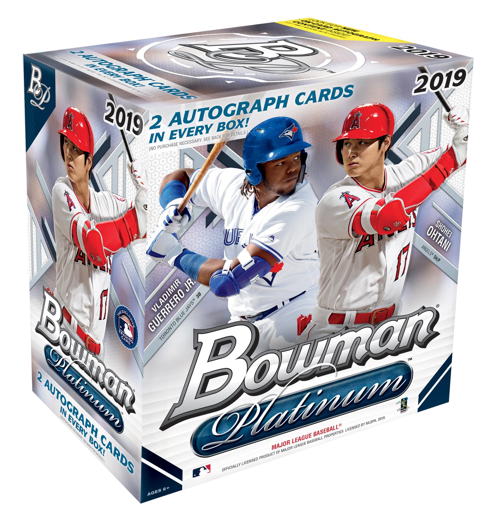2019 Bowman Platinum Baseball Collector Box DA Card World