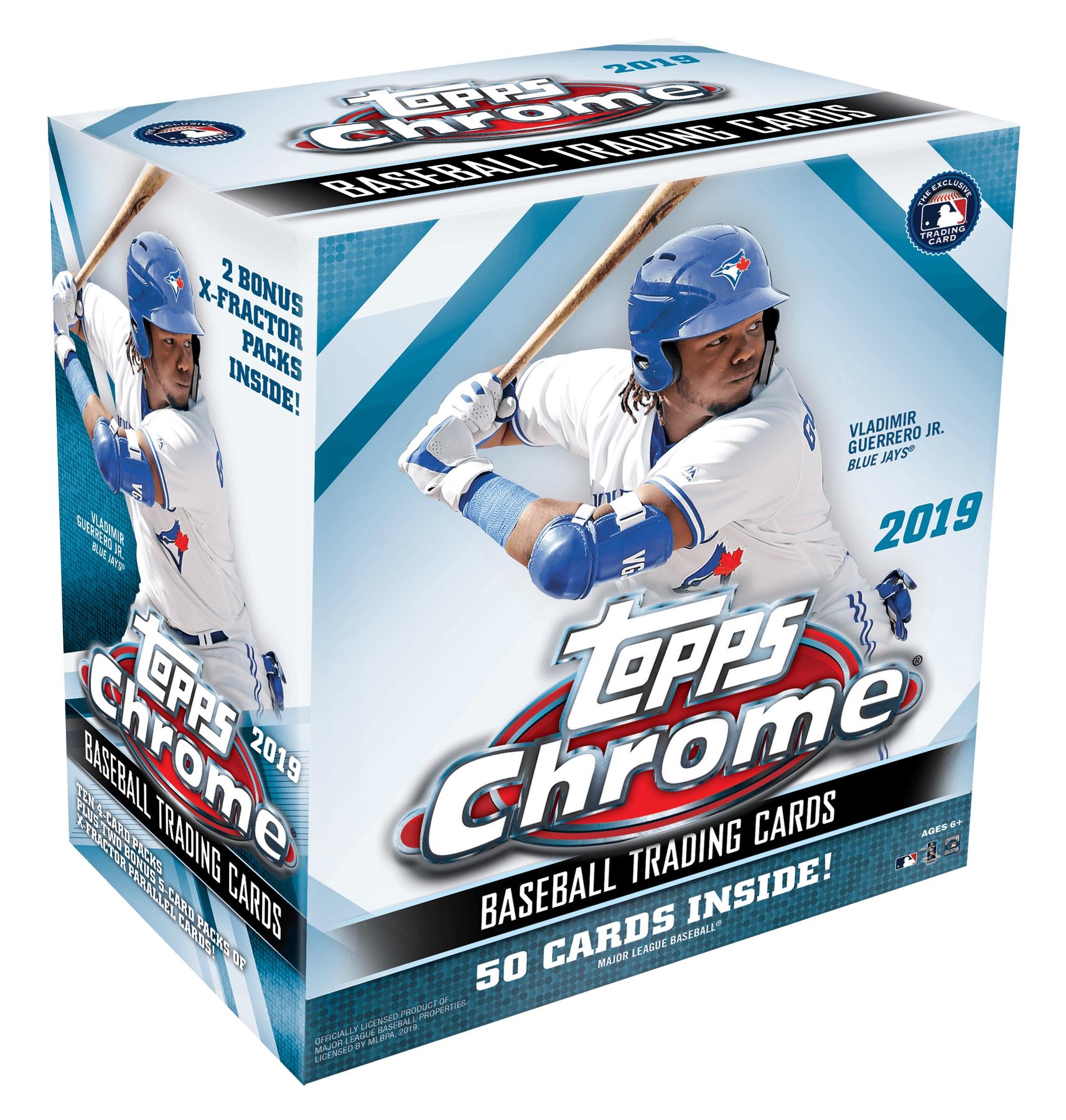2019 Topps Chrome Baseball Mega Box DA Card World