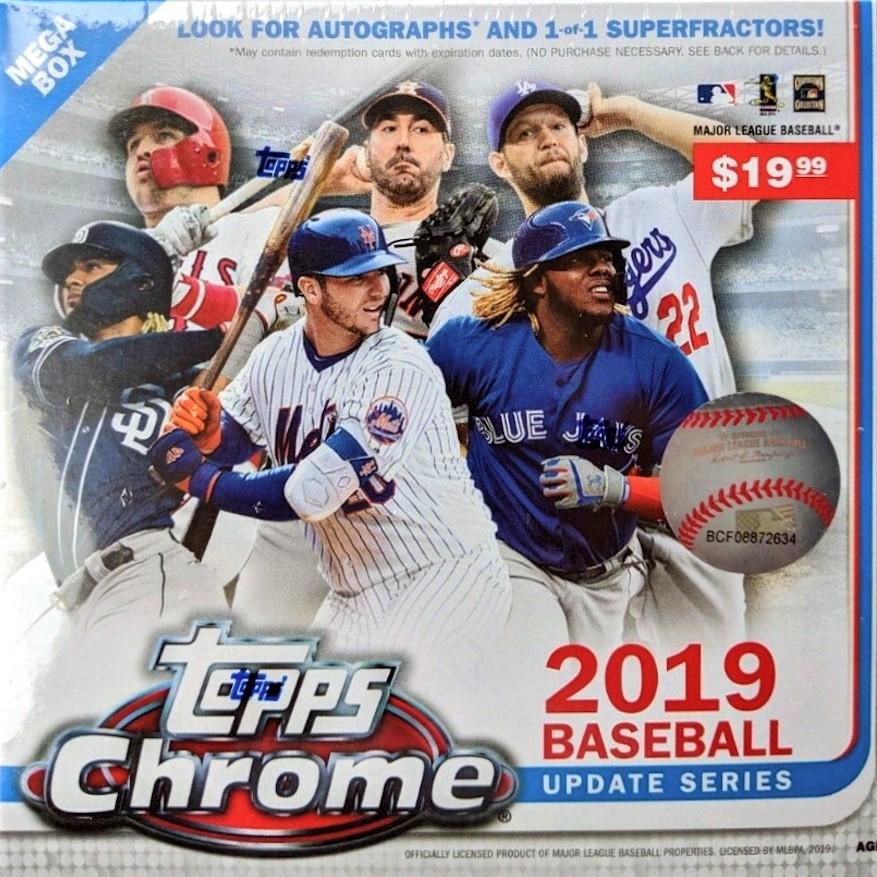 2019 Topps Chrome Update Series Baseball Mega Box | DA Card World