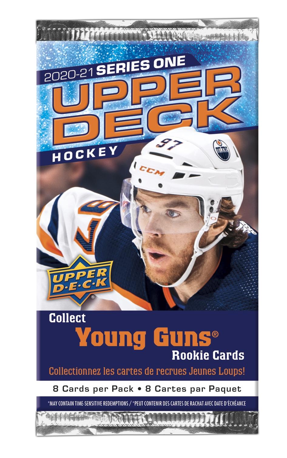 2020 21 Upper Deck Series 1 Hockey Pack Da Card World