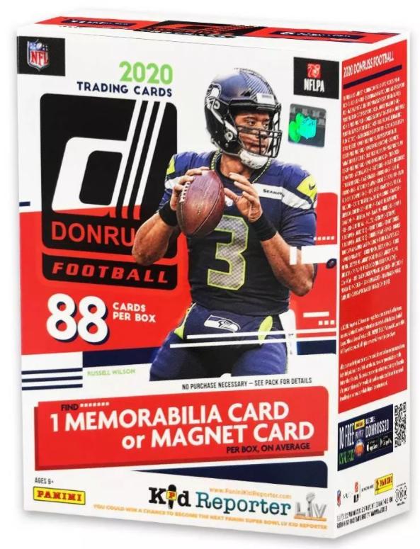 2020 Panini Donruss Football 11-Pack Blaster Box (Red) | DA Card World