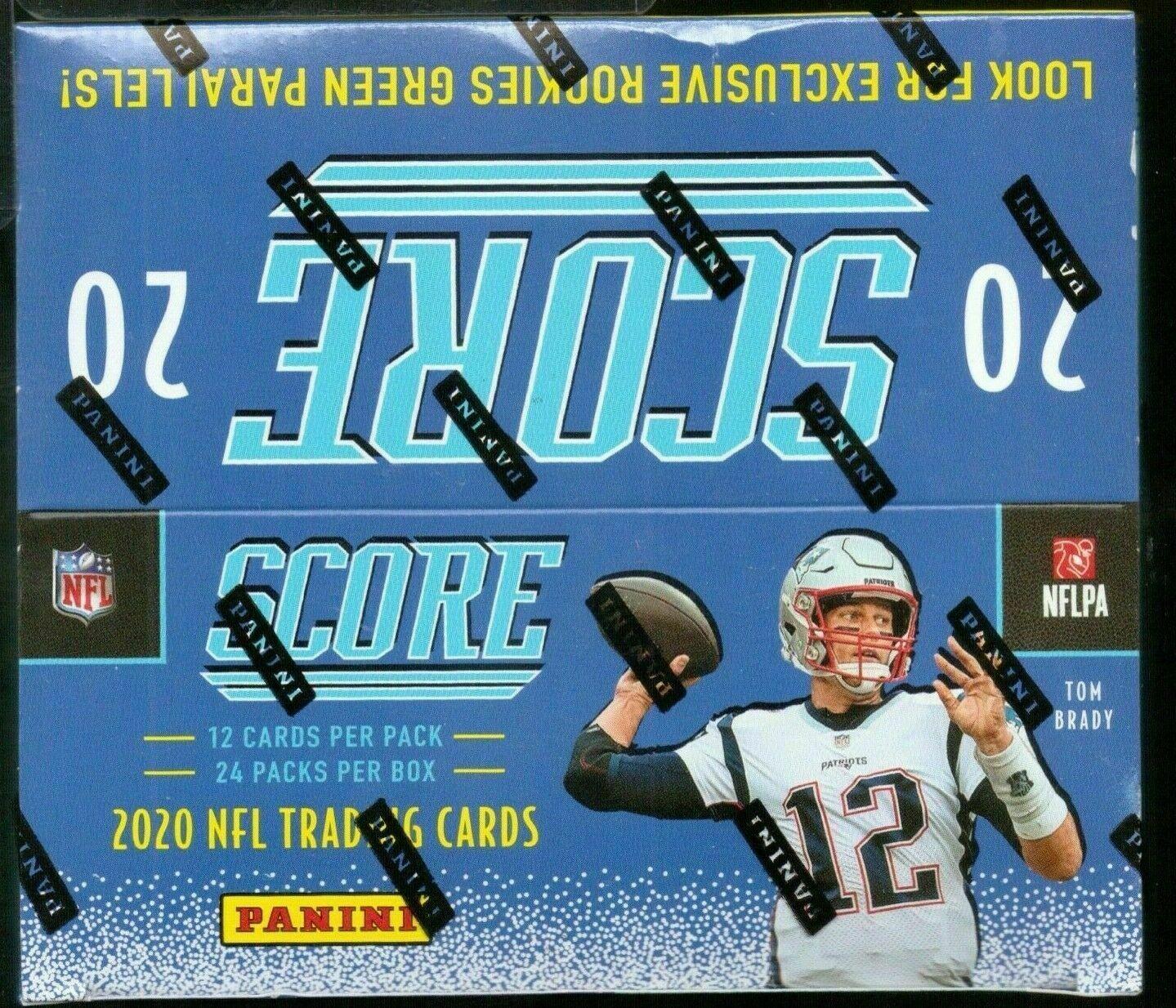 2020 Panini Score Football 24Pack Box DA Card World