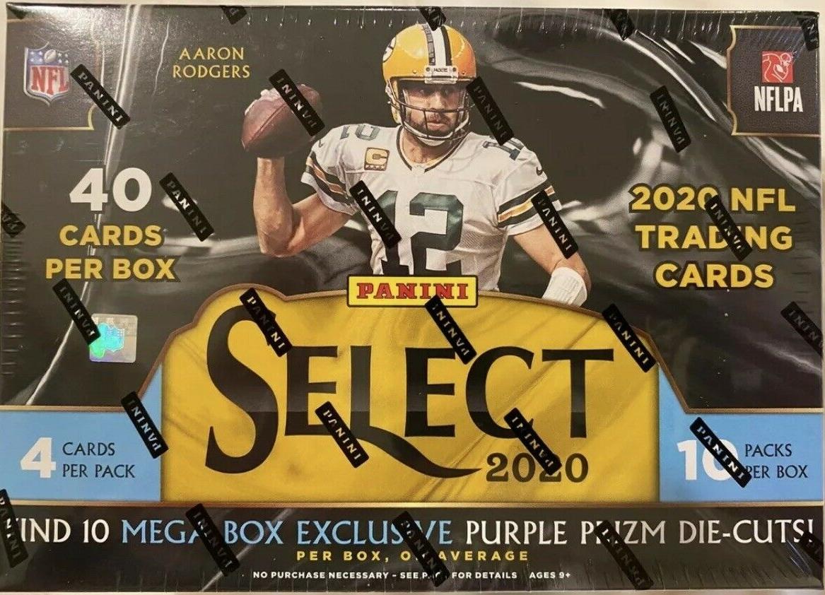 2020 Panini Select Football Hanger Box (Maroon Prizms)