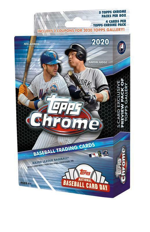 2020 Topps Chrome Baseball Hanger Box DA Card World