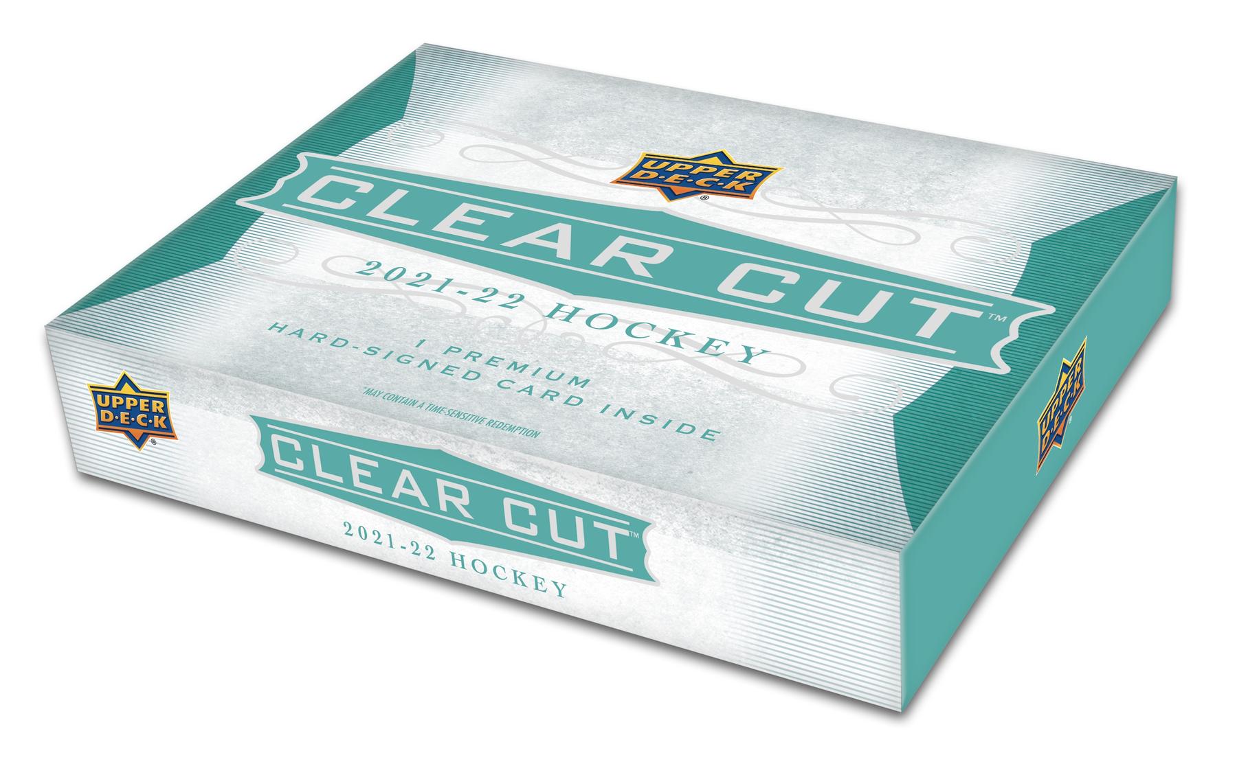 2021/22 Upper Deck Clear Cut Hockey Hobby 15Box Case (Presell) DA