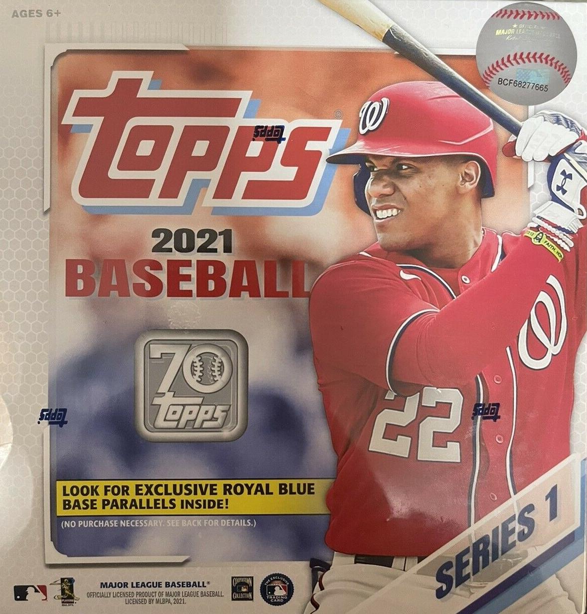 2021 Topps Series 1 Baseball Mega Box (Royal Blue Parallels!) | DA Card ...