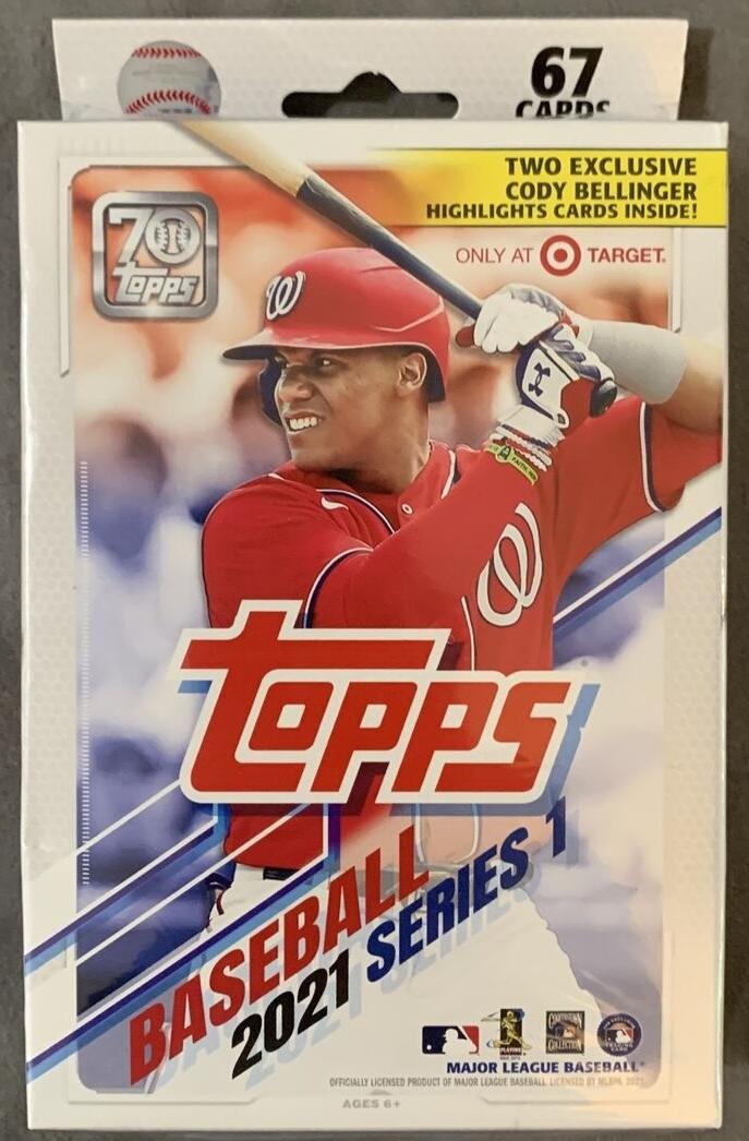 2021 Topps Series 1 Baseball Hanger Box (Cody Bellinger Highlights ...