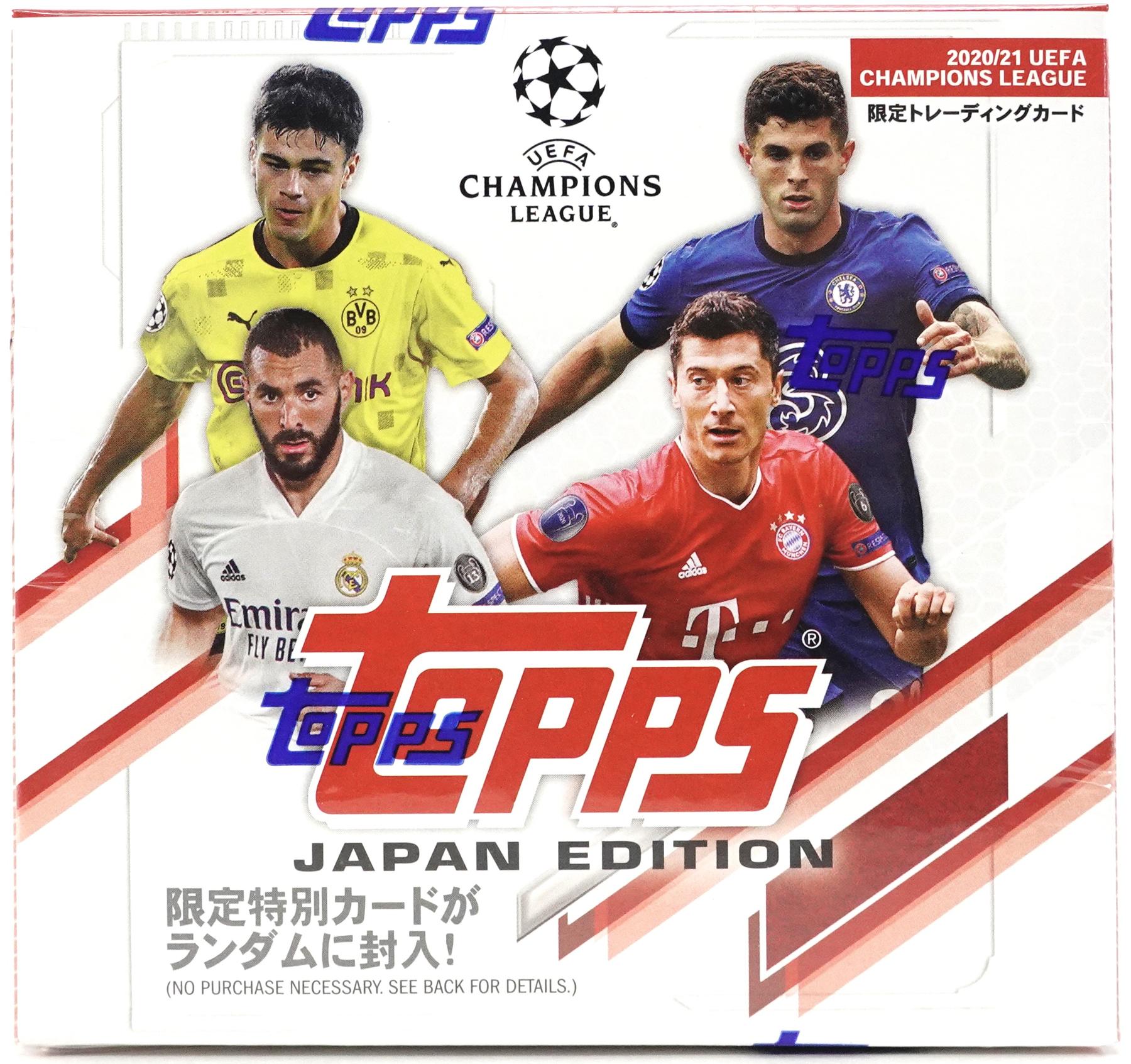 トップシークレット 2022 TOPPS UEFA JAPAN EDITION 新品未開封ケース