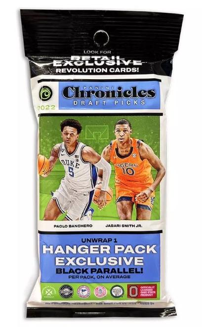 2022-23 Panini Chronicles Draft Picks Basketball 30 Card Hanger Pack