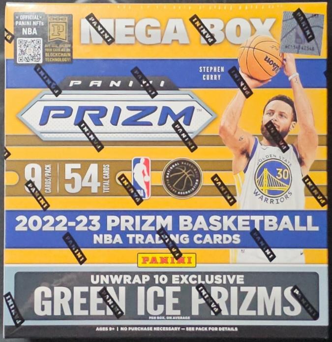 2022/23 Panini Prizm Basketball Fanatics Mega Box (Green Ice Prizms ...