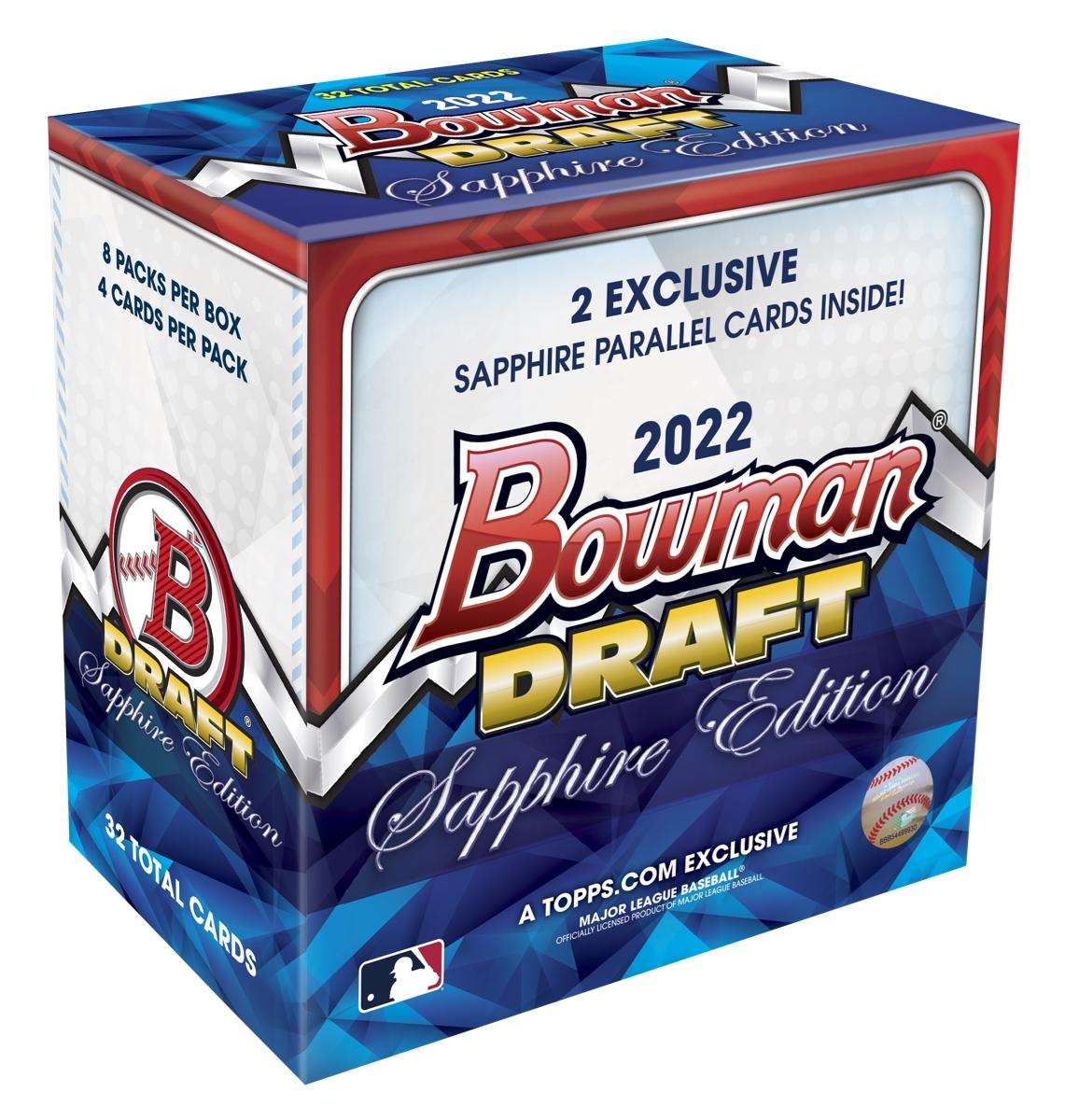 2021 Bowman Draft Sapphire Edition Baseball Hobby Box