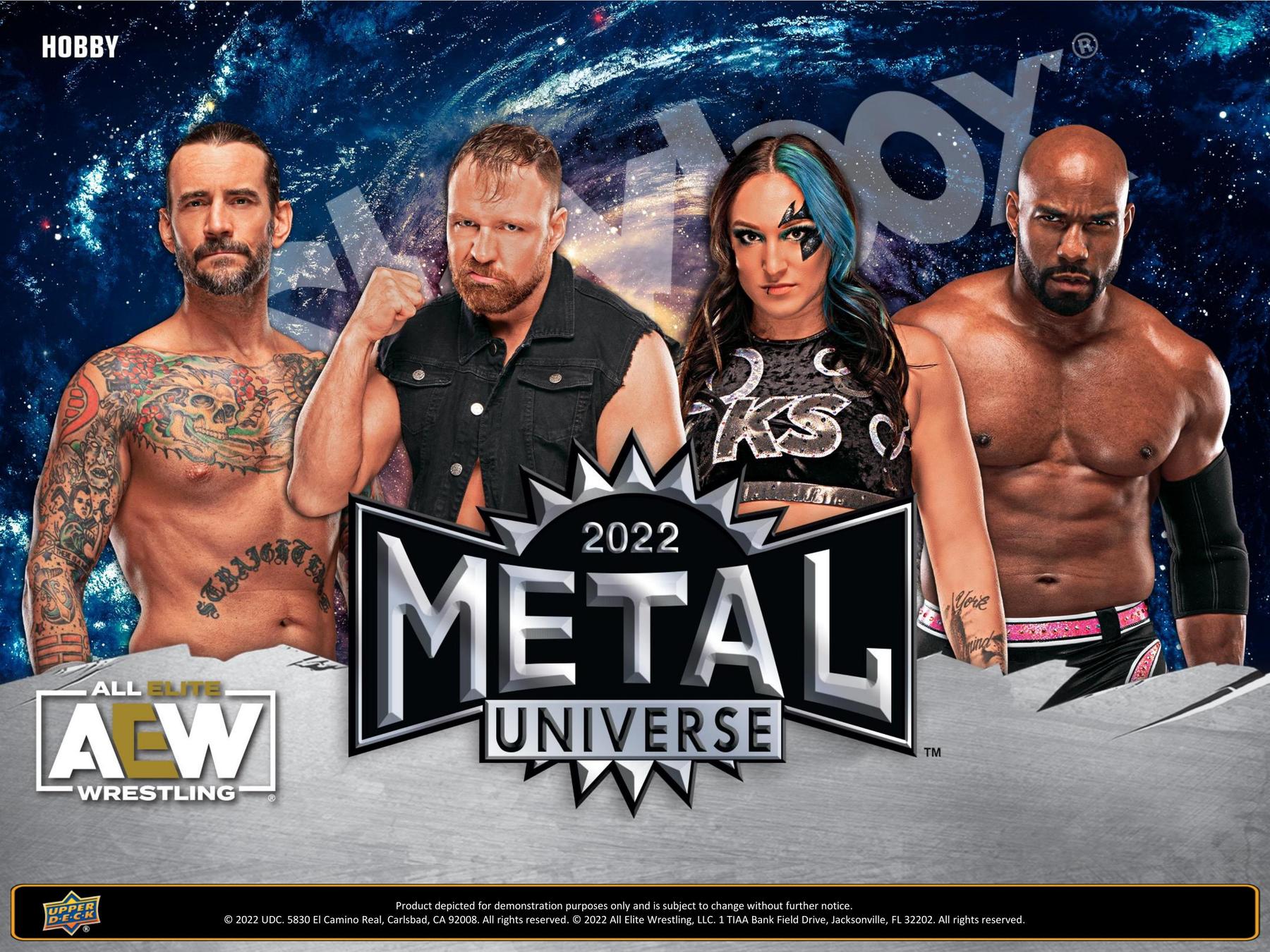 2022 Upper Deck All Elite Wrestling AEW Skybox Metal Universe Hobby Box  (Presell) | DA Card World