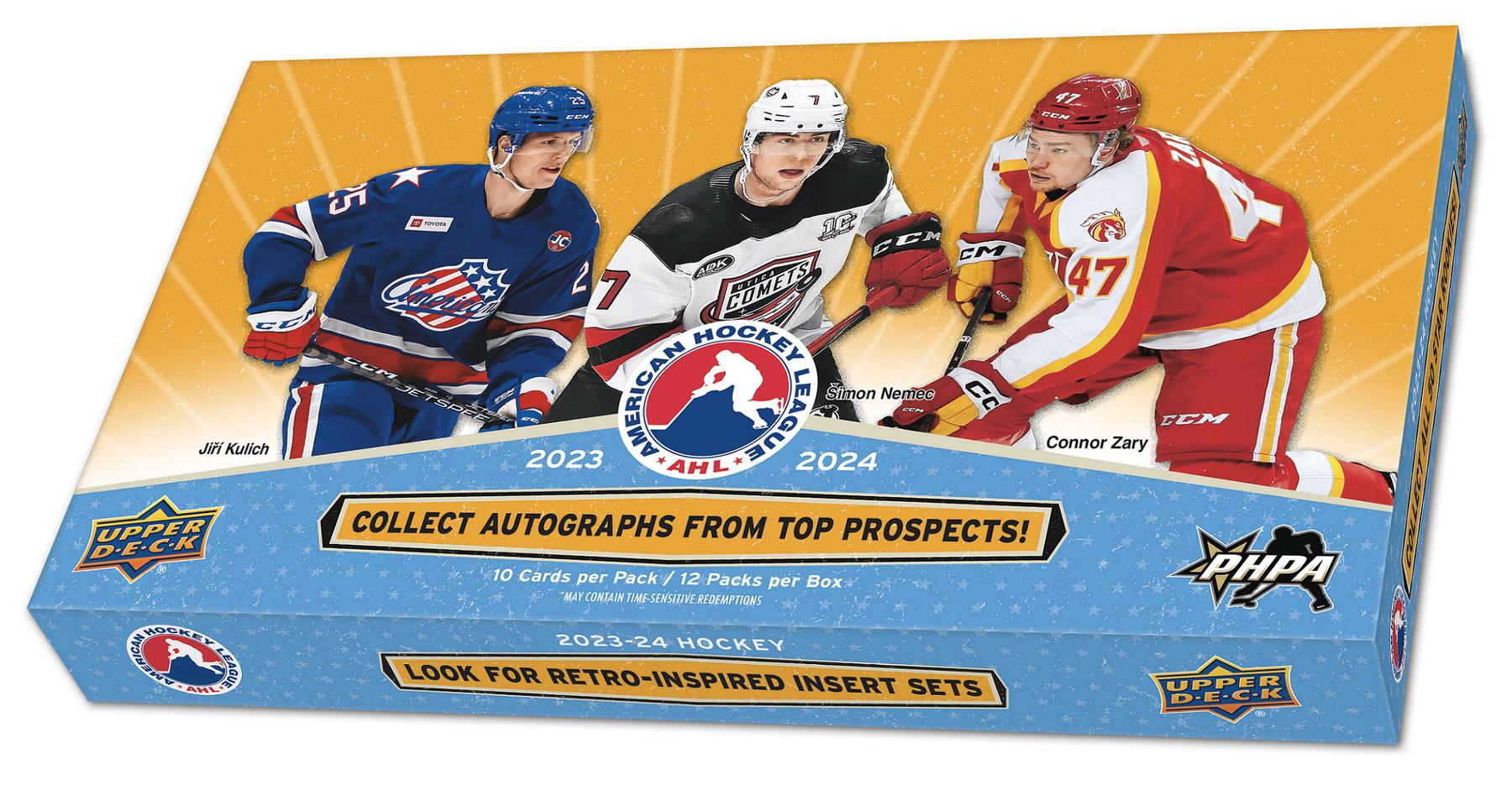 2023/24 Upper Deck AHL Hockey Hobby Box | DA Card World
