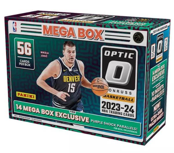 2023/24 Panini Donruss Optic Basketball 7-Pack Mega Box (Purple Shock ...