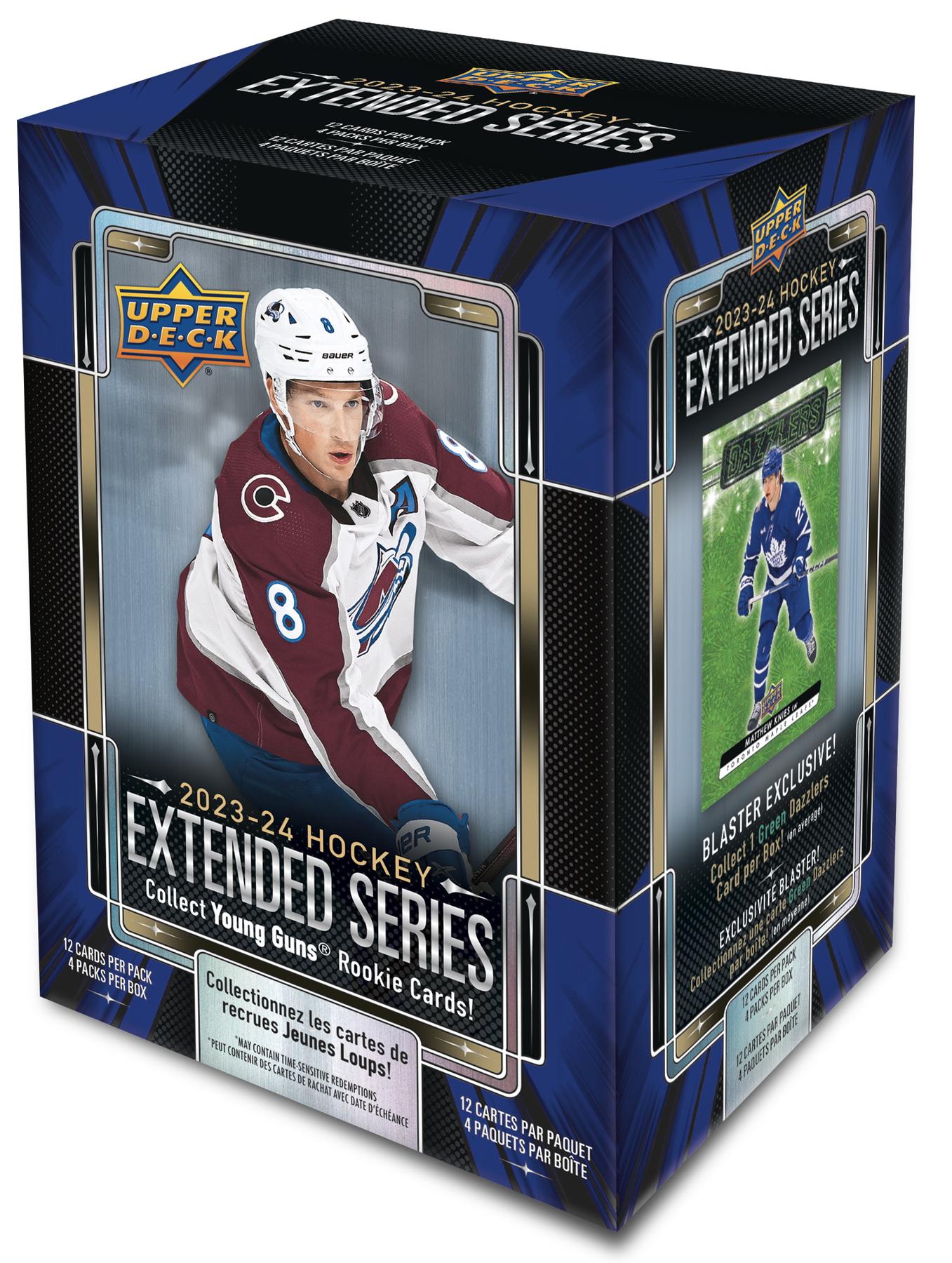 2023/24 Upper Deck Extended Series Hockey 4Pack Blaster 20Box Case