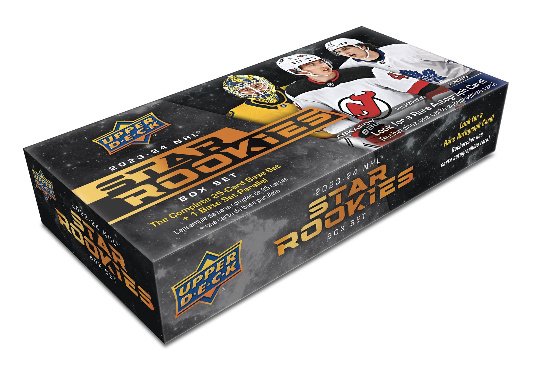 2023/24 Upper Deck Hockey NHL Star Rookies Box 20Set Case (Presell