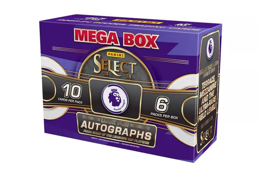 2023/24 Panini Select Premier League EPL Soccer Mega Box (Red Ice