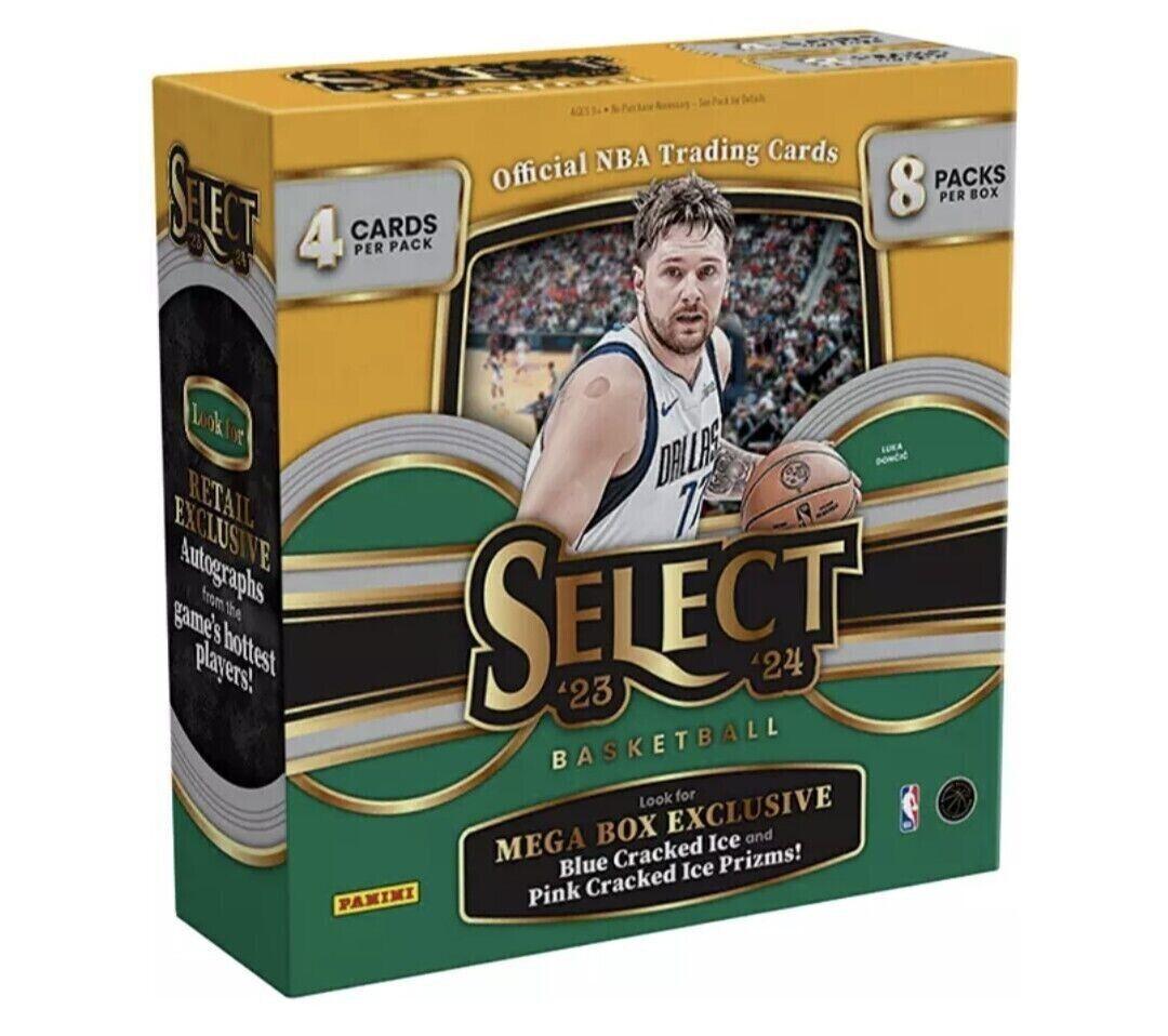 2023/24 Panini Select Basketball Mega Box (Blue Cracked Ice
