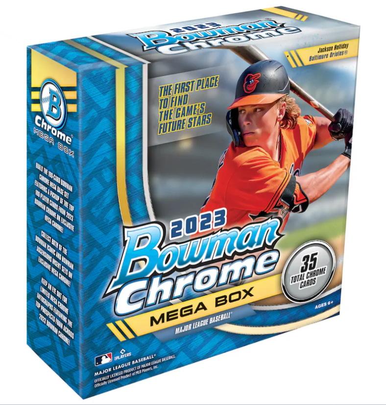 2023 Bowman Chrome Baseball Mega 20Box Case DA Card World