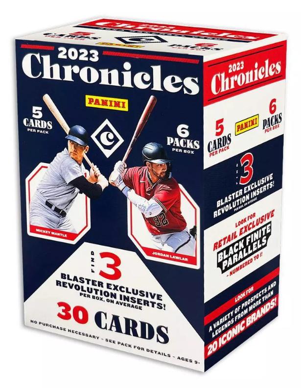 2023 Panini Chronicles Baseball 6Pack Blaster Box DA Card World