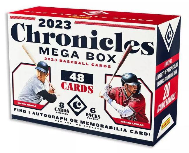 2023 Panini Chronicles Baseball Mega Box DA Card World