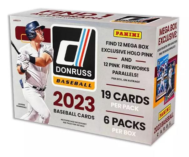 2023 Panini Donruss Baseball Mega Box DA Card World