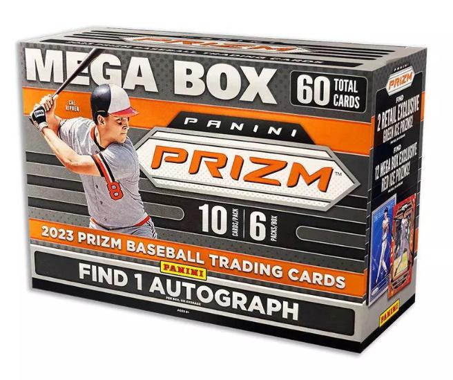 2023 Panini Prizm Baseball Mega Box (Red Ice Prizms!) DA Card World