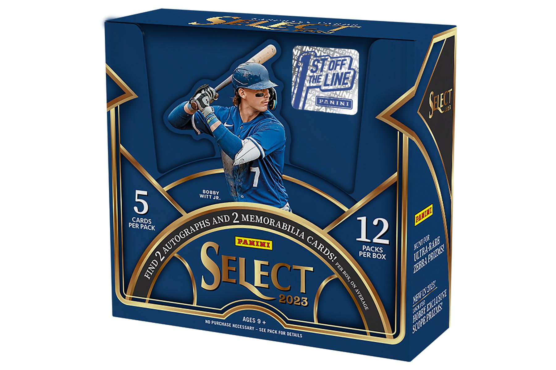 2023 Panini Select Baseball 1st Off The Line FOTL Hobby Box DA Card World