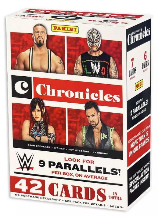 2023 Panini Chronicles WWE Wrestling 6-Pack Blaster Box | DA Card