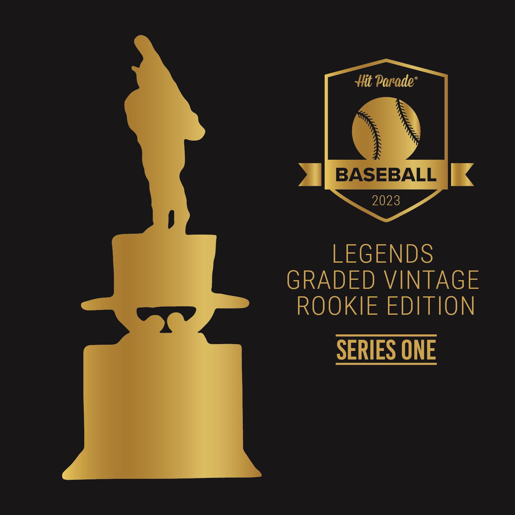 2023 Hit Parade Baseball Legends Graded Vintage Rookie Edition Series 1