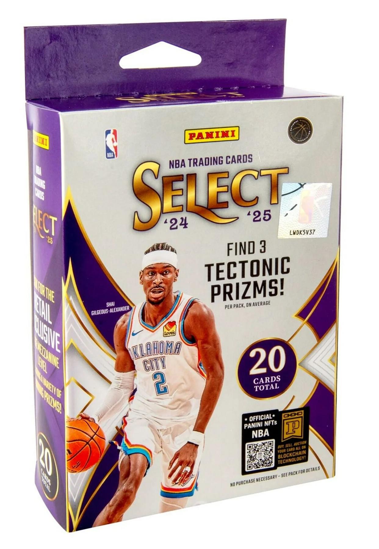 2020-21 PANINI SELECT HANGER BOX 未開封 2020/21 Panini Select Basketball Hanger Box (Shimmer Prizms